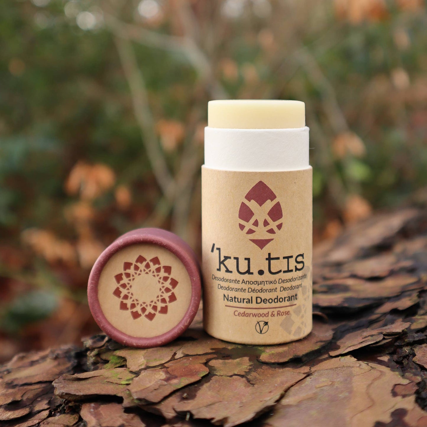 Cedarwood & Rose Vegan Deodorant – Natural, Vegan & Organic